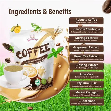 Cc Glowming Coffee Powder Drink Mix 10 sachets