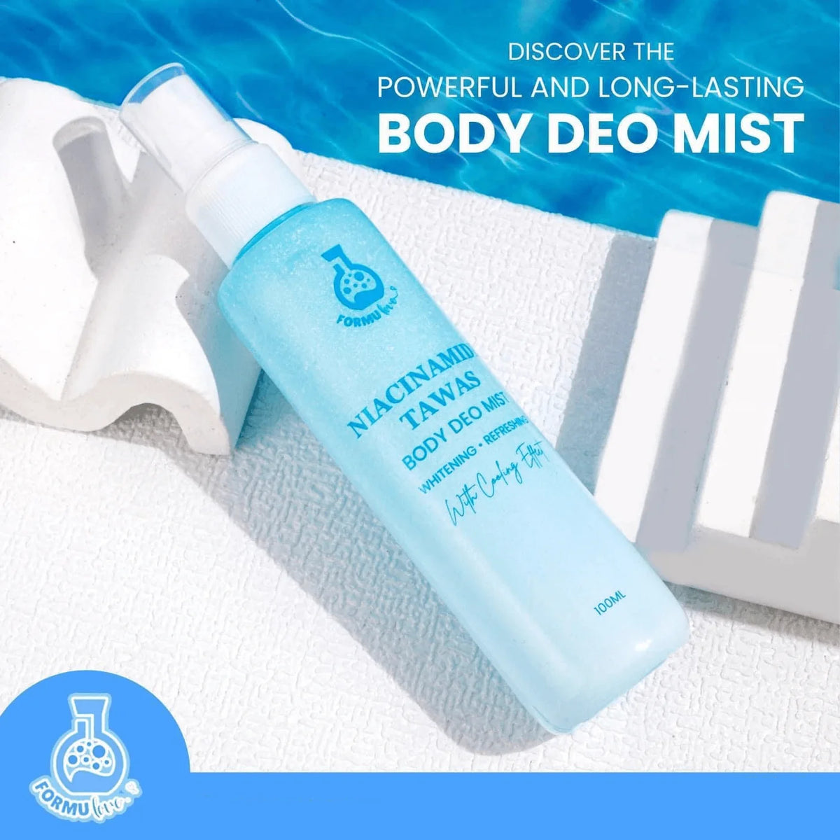 The Original Niacinamide Tawas Body Deo Mist 100ml