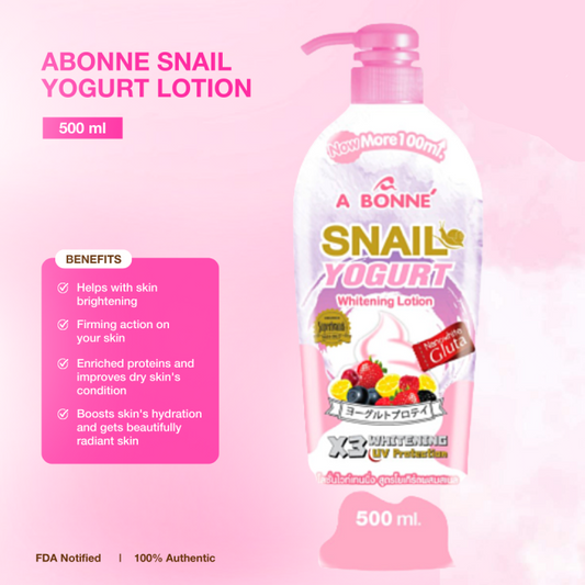 A Bonne Snail Yogurt Whitening Lotion 500ml