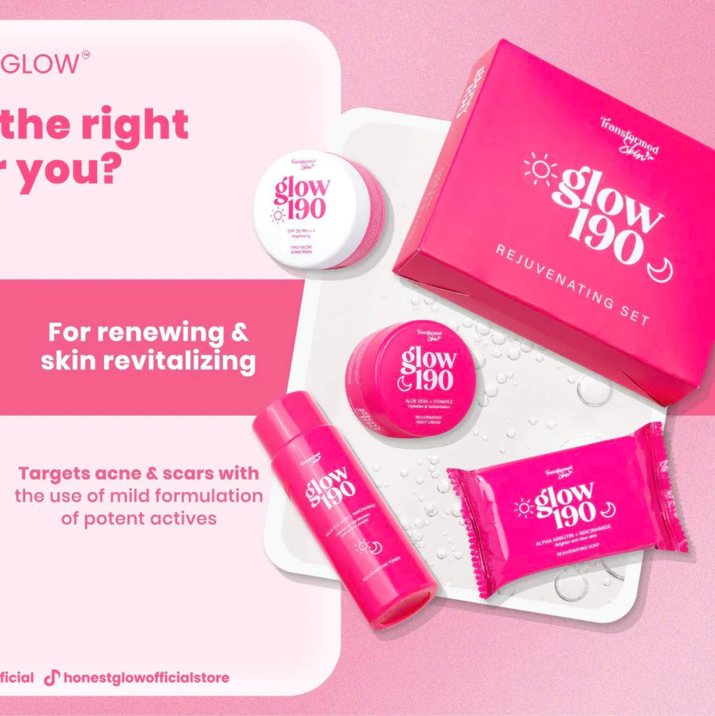Transformed Skin Glow190 Rejuvenating Set