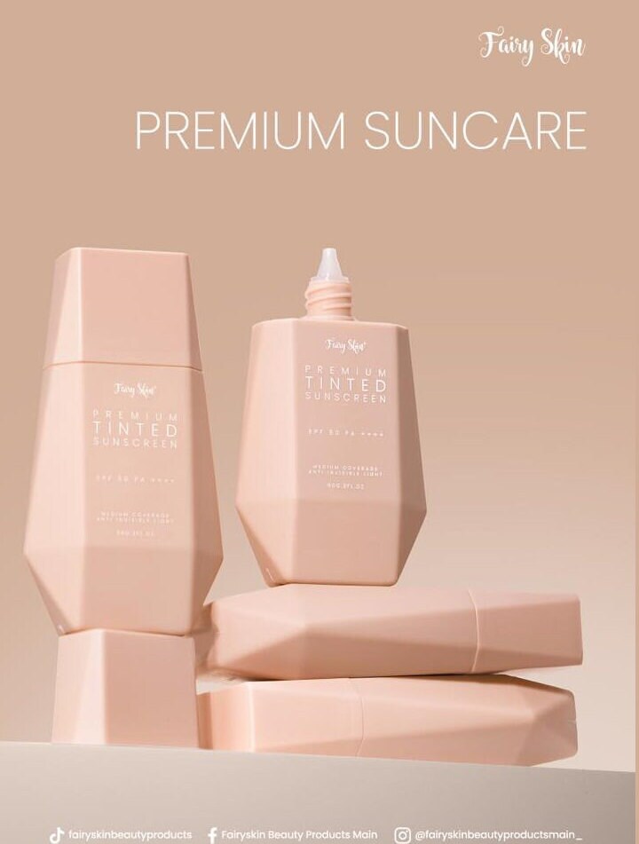 FAIRY SKIN Premium Tinted Sunscreen SPF 50 ++++ 50g