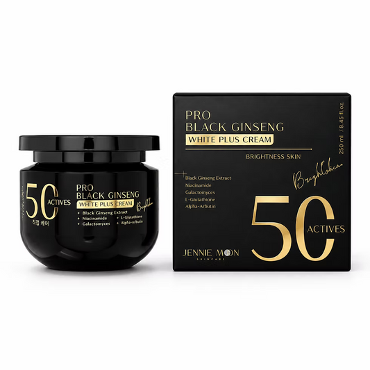 Jennie Moon Pro Black Ginseng White Plus Cream 50 Actives 250ml