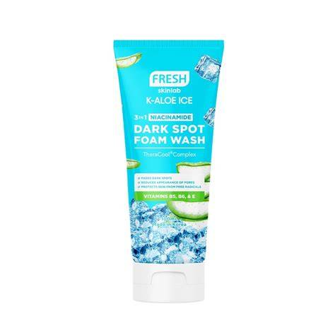Fresh Skinlab K-Aloe Ice 3 in 1 Niacinamide Dark Spot Facial Scrub 100ml