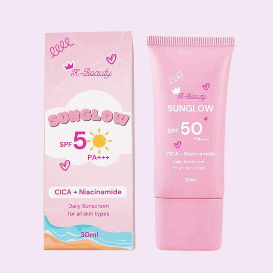 K-Beauty Sunglow SPF50 PA+++ Sunscreen 30ml