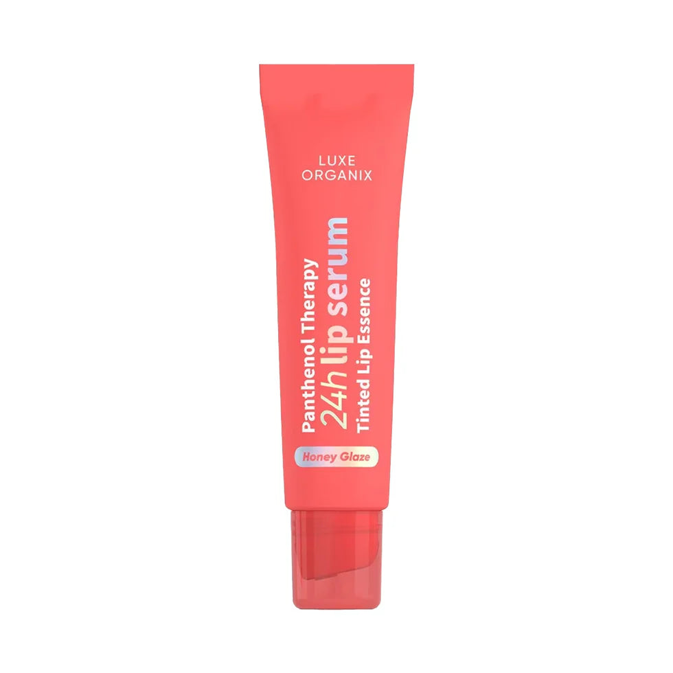 Luxe Organix Panthenol Therapy 24H Lip Serum Tinted Lip Essence Honey Glaze