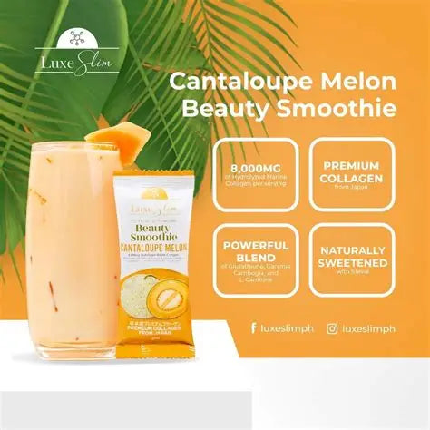 Luxe Slim Beauty Smoothie Cantaloupe Melon 8 sachets