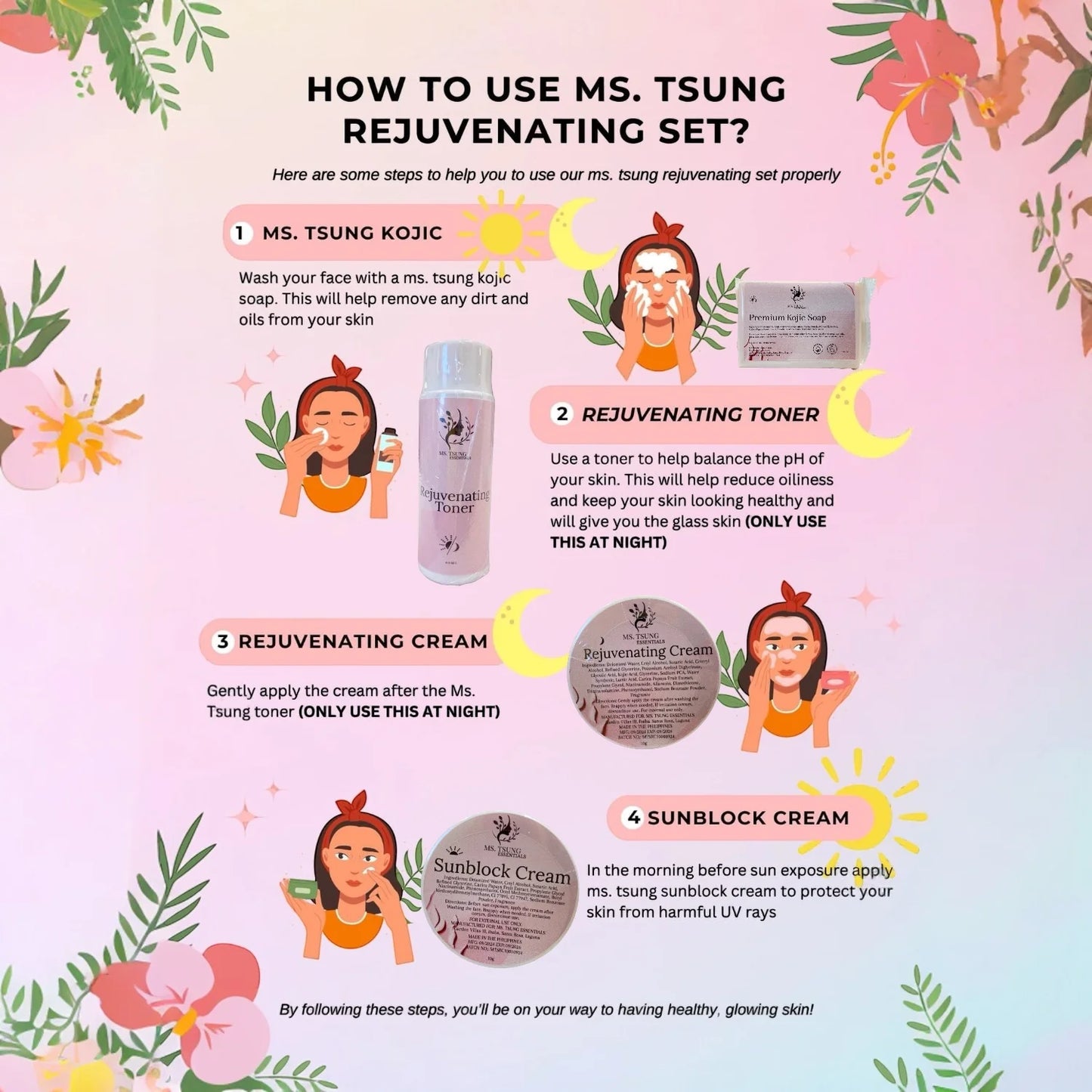 Ms. Tsung Essentials Demure Rejuvenating Set