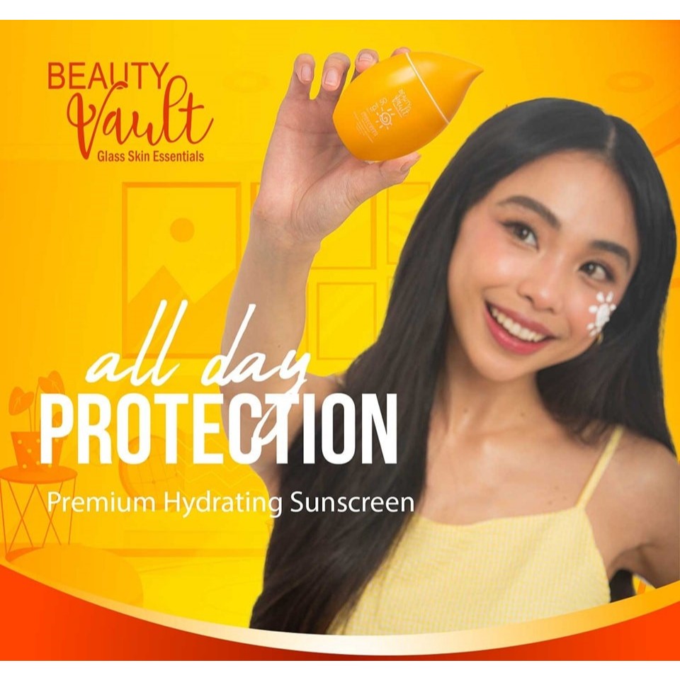 Beauty Vault Premium Hydrating Sunscreen SPF50 PA+++ 50g