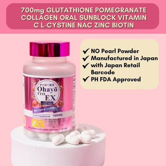 Ohayo TYO EX Lumine White Glutathione
