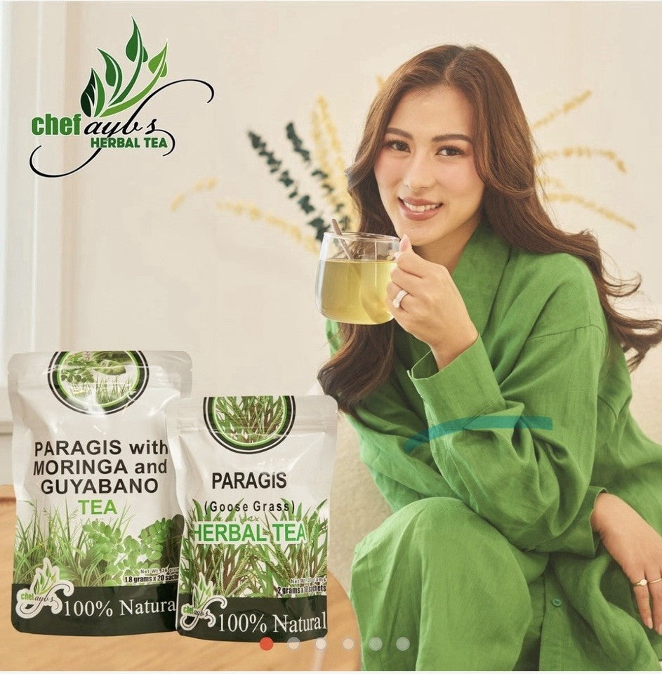 CHEFAYBS Paragis with Moringa and Guyabano Tea 20 Sachets