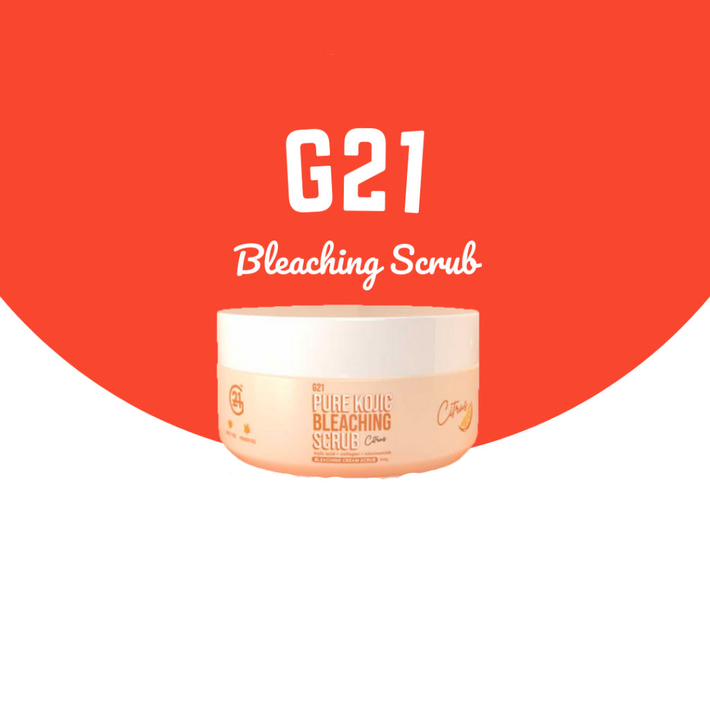 G21 Pure Kojic Bleaching Scrub Milky Citrus Body Scrub 300g
