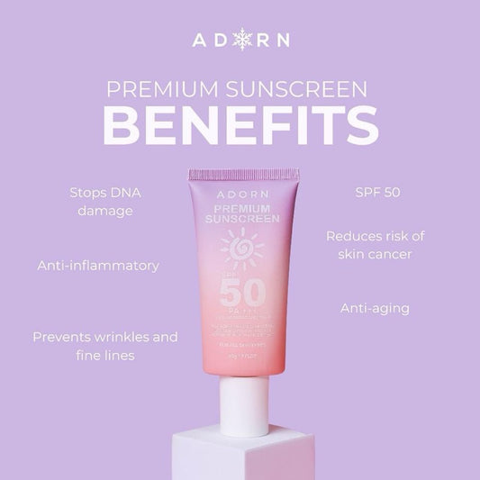 Adorn Premium Sunscreen SPF 50 PA+++