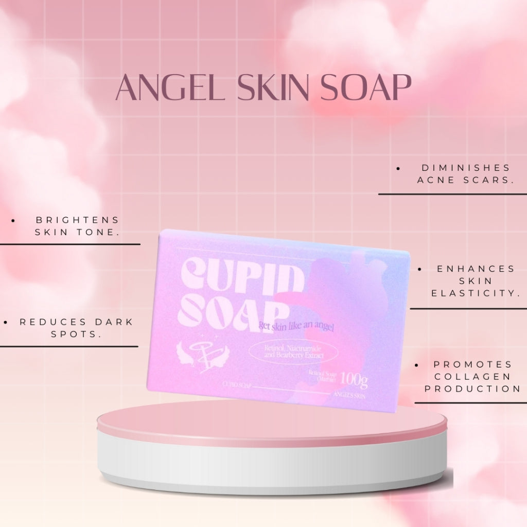 Angel Skin Cupid Soap Face & Body Bar Soap