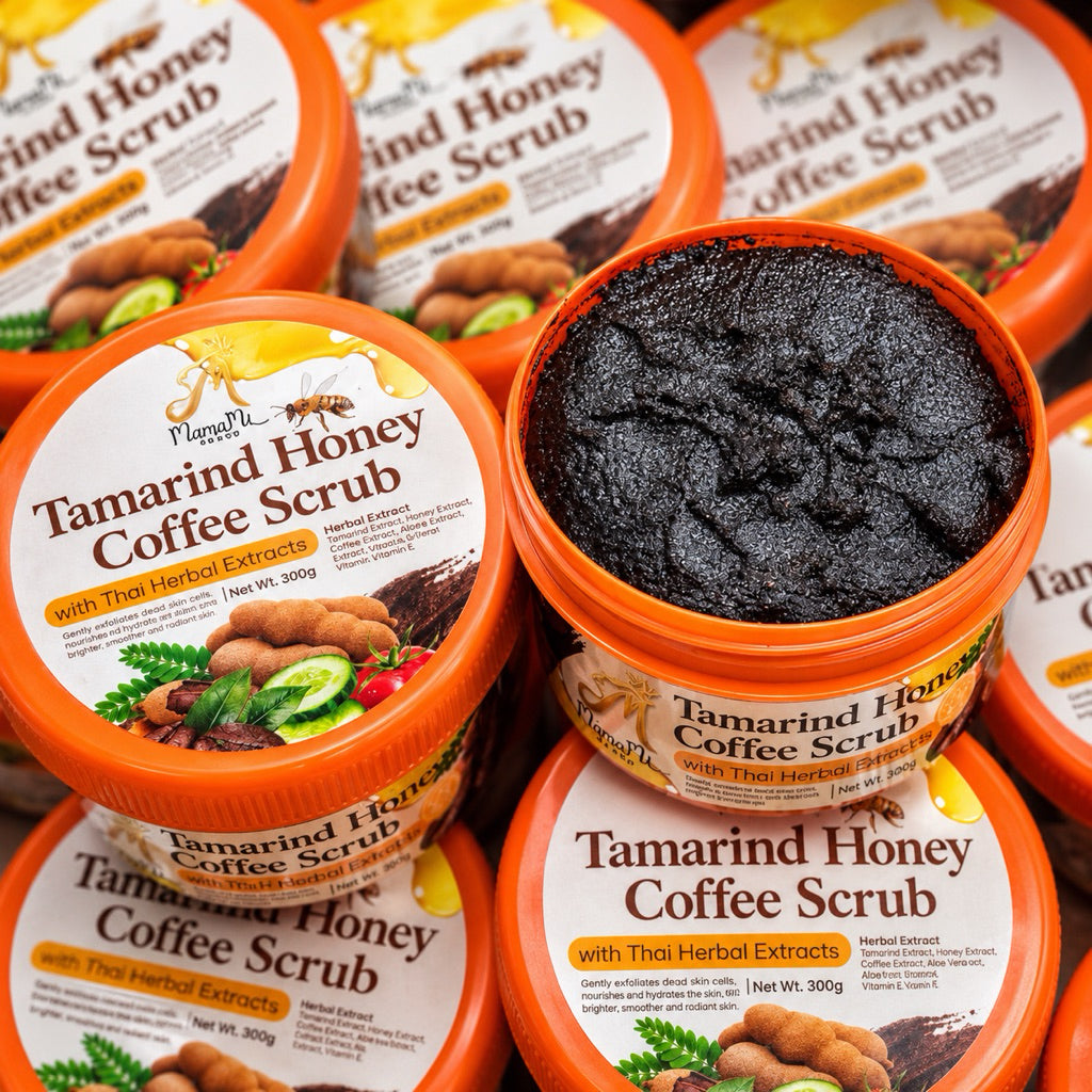 Mama Mi Tamarind Honey Coffee Scrub with Thai Herbal Extracts 300g