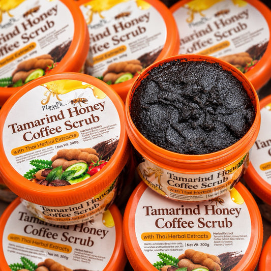 Mama Mi Tamarind Honey Coffee Scrub with Thai Herbal Extracts 300g