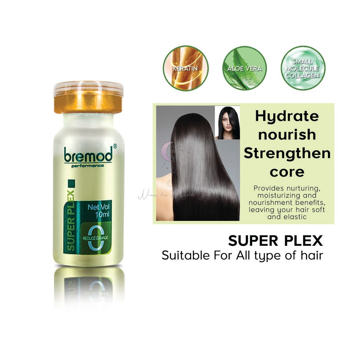 Bremod Performance Super Plex Keratin Strong Repair Supplement 10ml