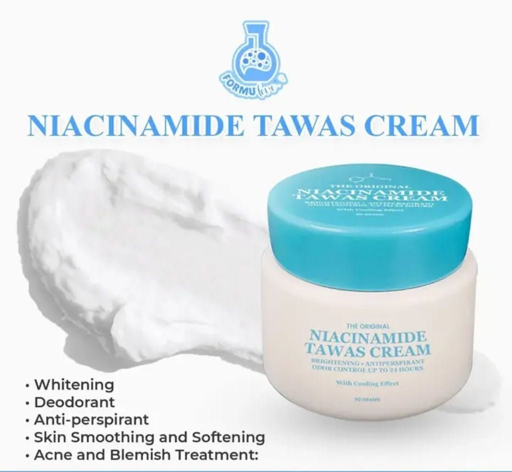 The Original Niacinamide Tawas Underarm Cream 50g