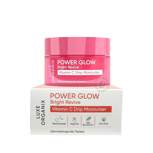 Luxe Organix Power Glow Bright Revive Vitamin C Drip Moisturizer 50g