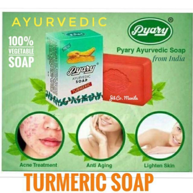 Pyary Ayurvedic Turmeric Soap