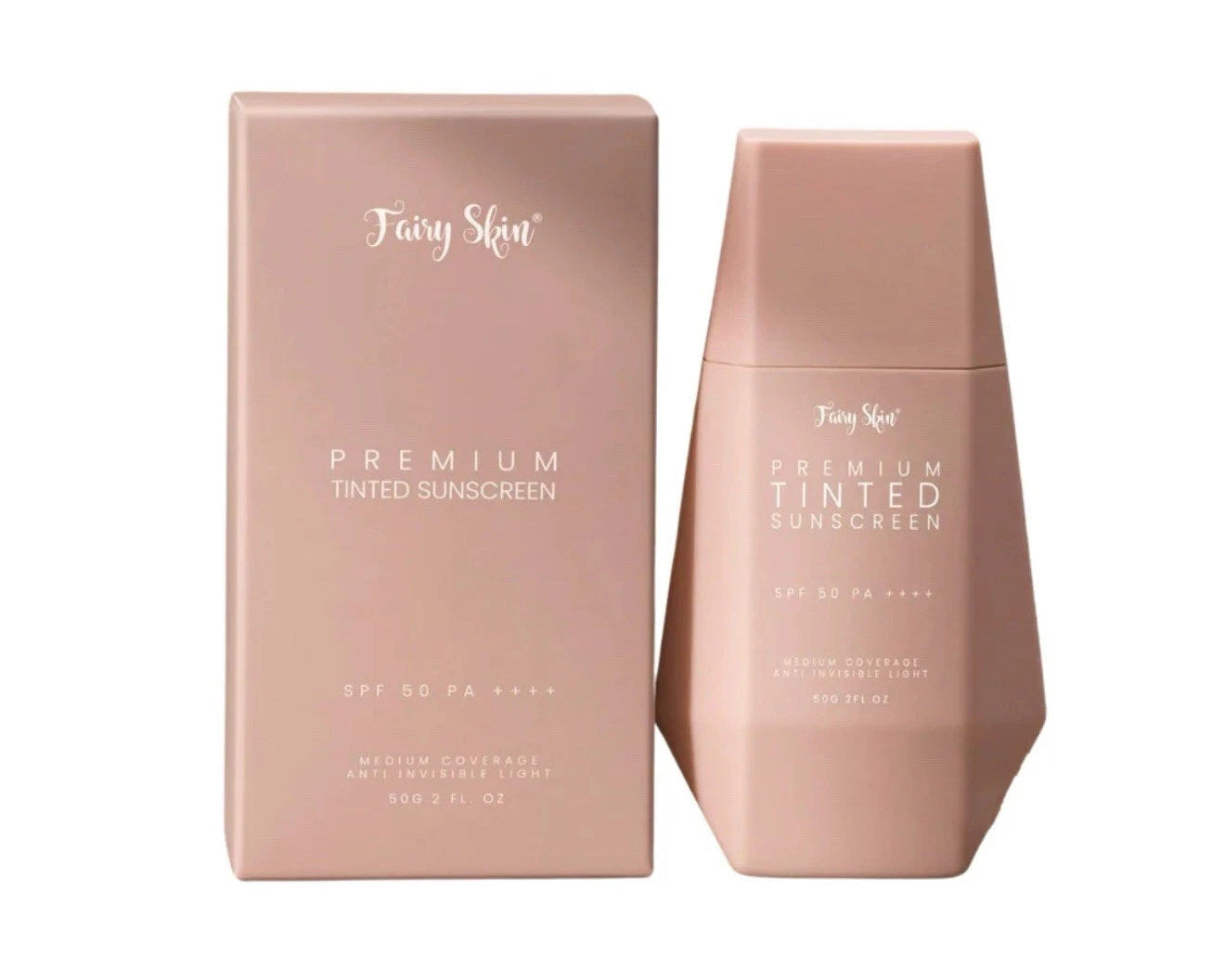 FAIRY SKIN Premium Tinted Sunscreen SPF 50 ++++ 50g