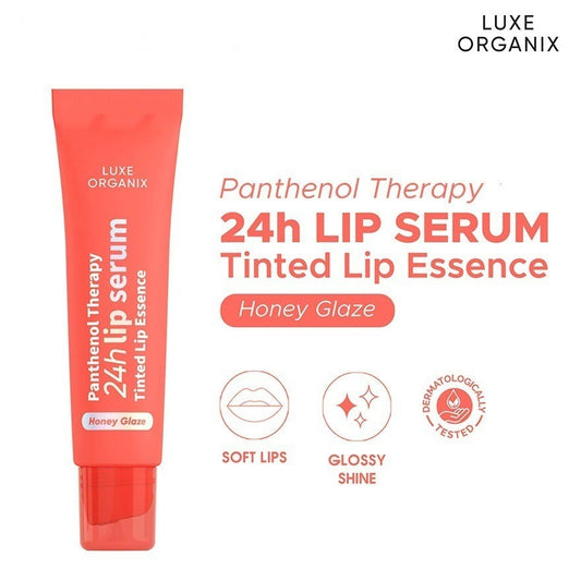 Luxe Organix Panthenol Therapy 24H Lip Serum Tinted Lip Essence Honey Glaze