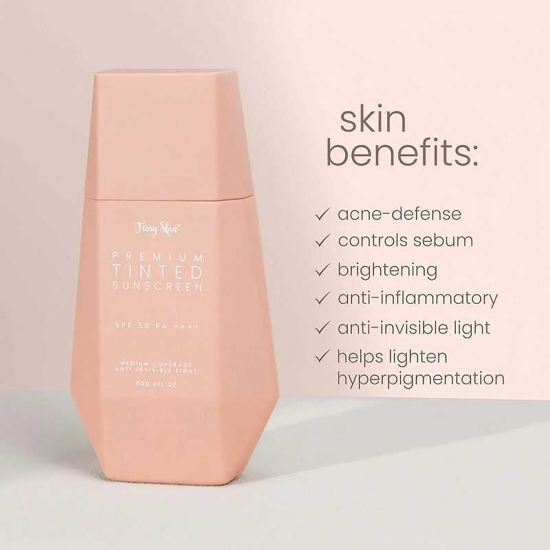 FAIRY SKIN Premium Tinted Sunscreen SPF 50 ++++ 50g