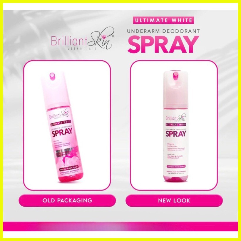 Brilliant Under Arm Spray 60ml