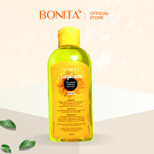 Bonita Sunflower Collagen Firming Body Oil 100ml
