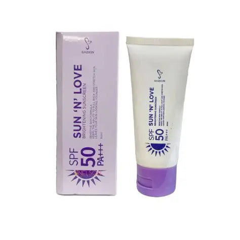 SASKIN Sun 'N' Love Brightening Sunscreen SPF 50 PA+++ 60ml
