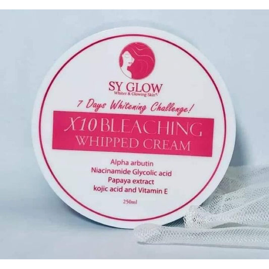 SY Glow X10 Bleaching Whipped Cream