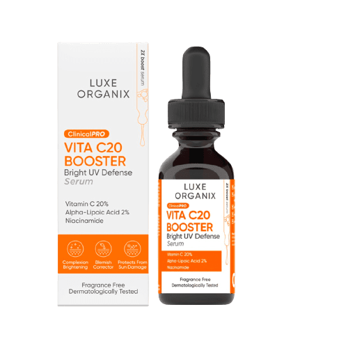 Luxe Organix Vita C20 Booster Bright UV Defense Serum 30ml