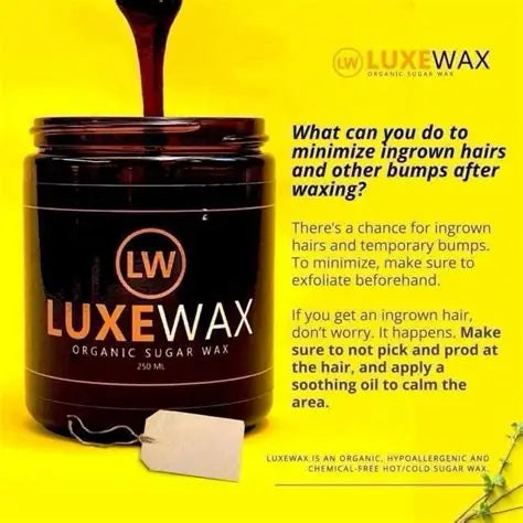 Luxe Wax Organic Sugar Wax 350g