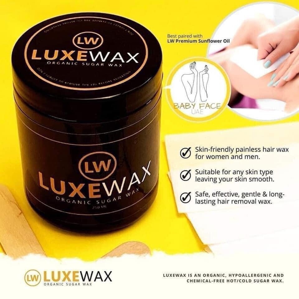 Luxe Wax Organic Sugar Wax 350g