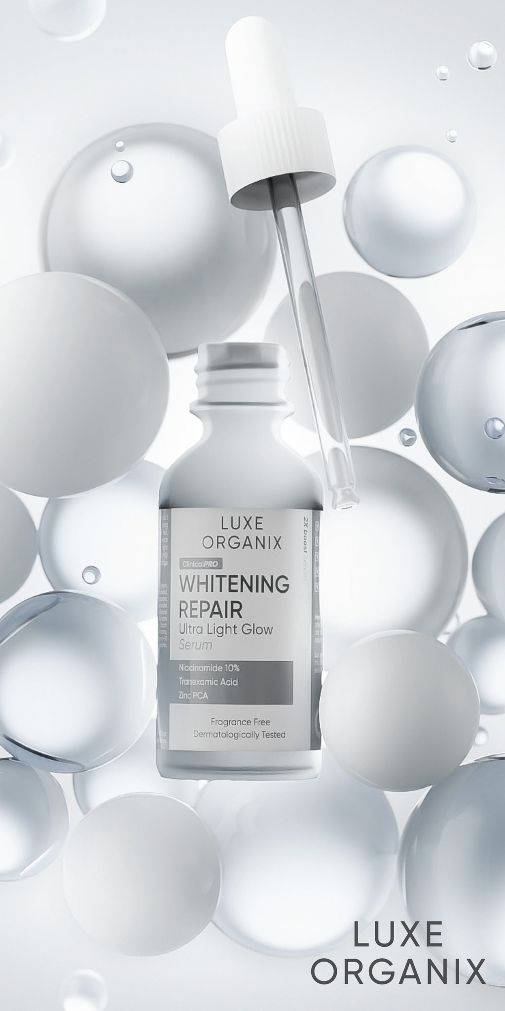 Luxe Organix Whitening Repair Serum Niacinamide 30ml