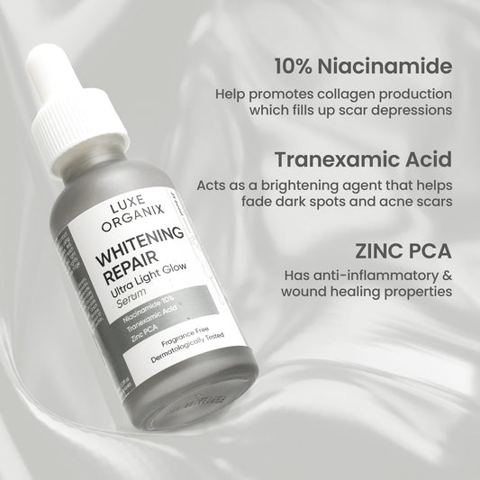 Luxe Organix Whitening Repair Serum Niacinamide 30ml